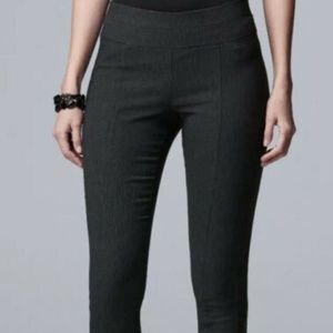 SIMPLY VERA VERA WANG Ultra Stretch Ankle Pants